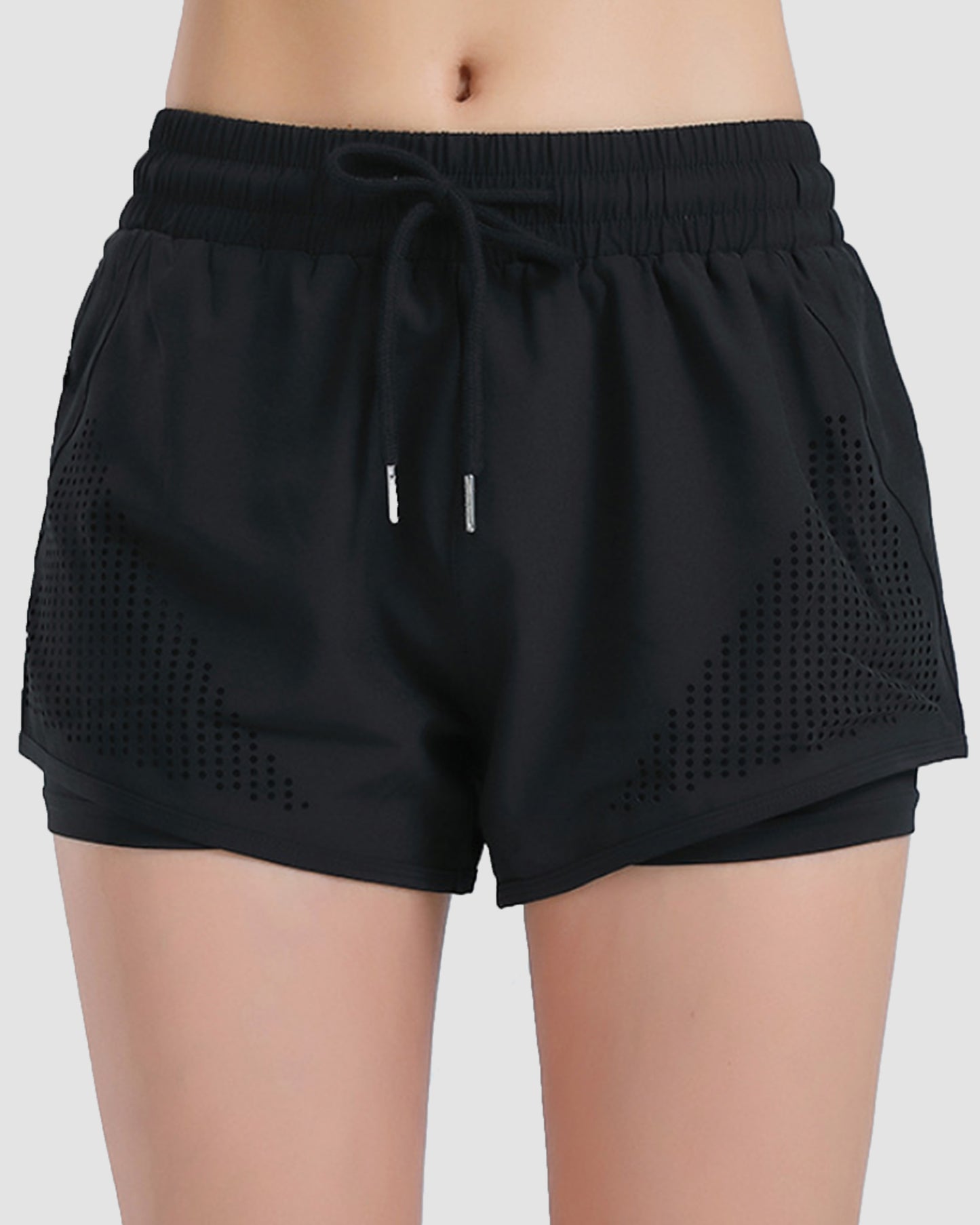 Lagoon Vent Mesh Running Lined Shorts 5"