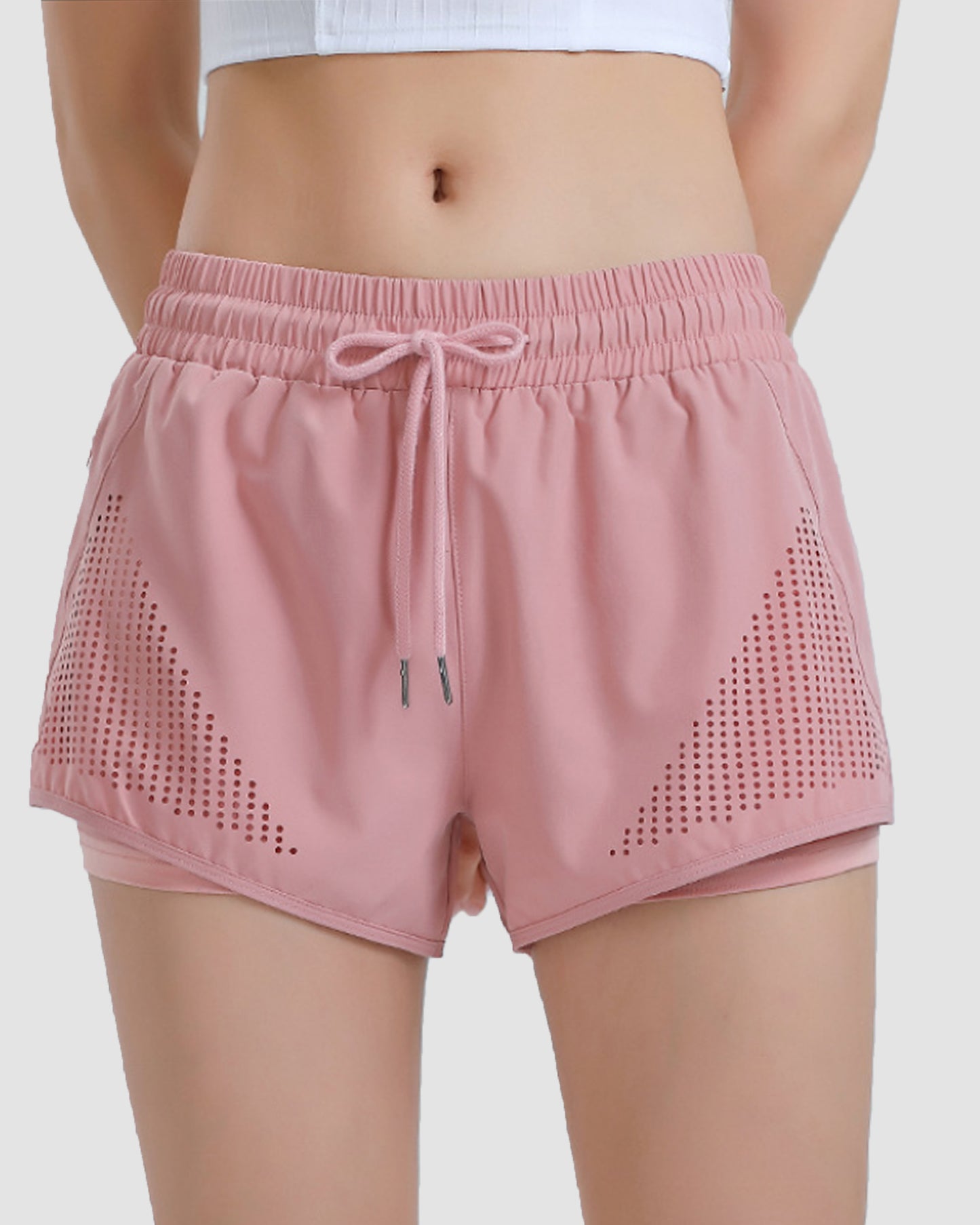 Lagoon Vent Mesh Running Lined Shorts 5"