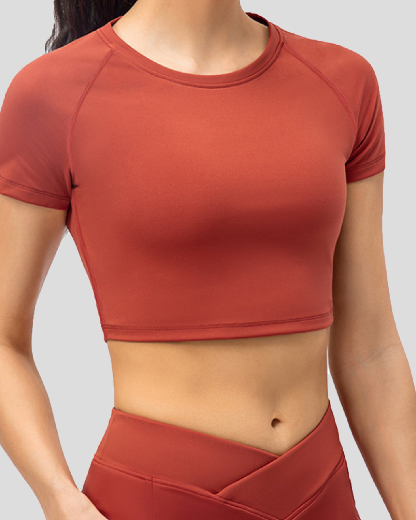 Dyno Raglan Workout Crop Top