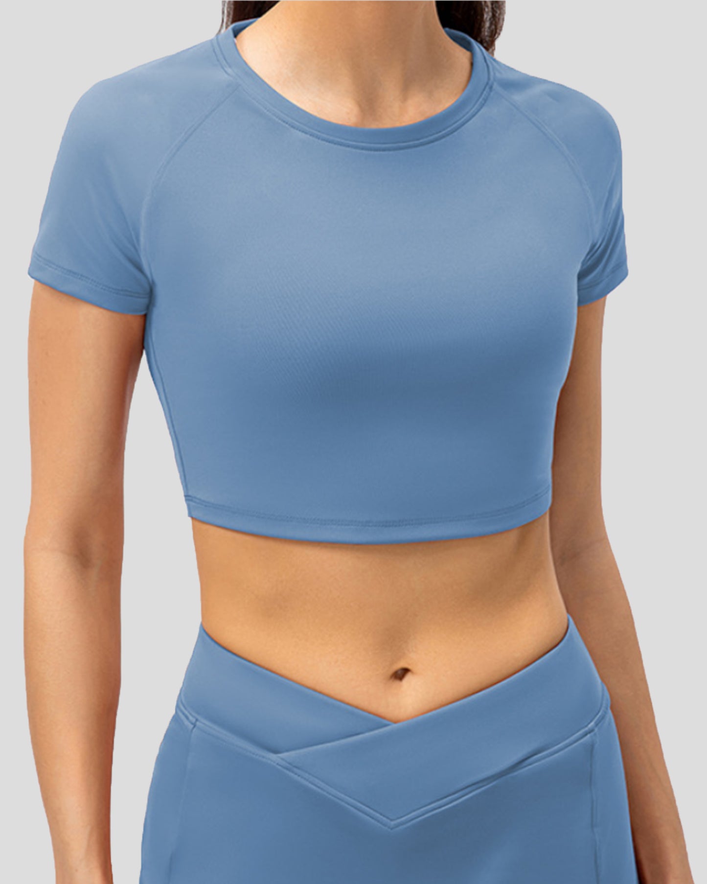 Dyno Raglan Workout Crop Top