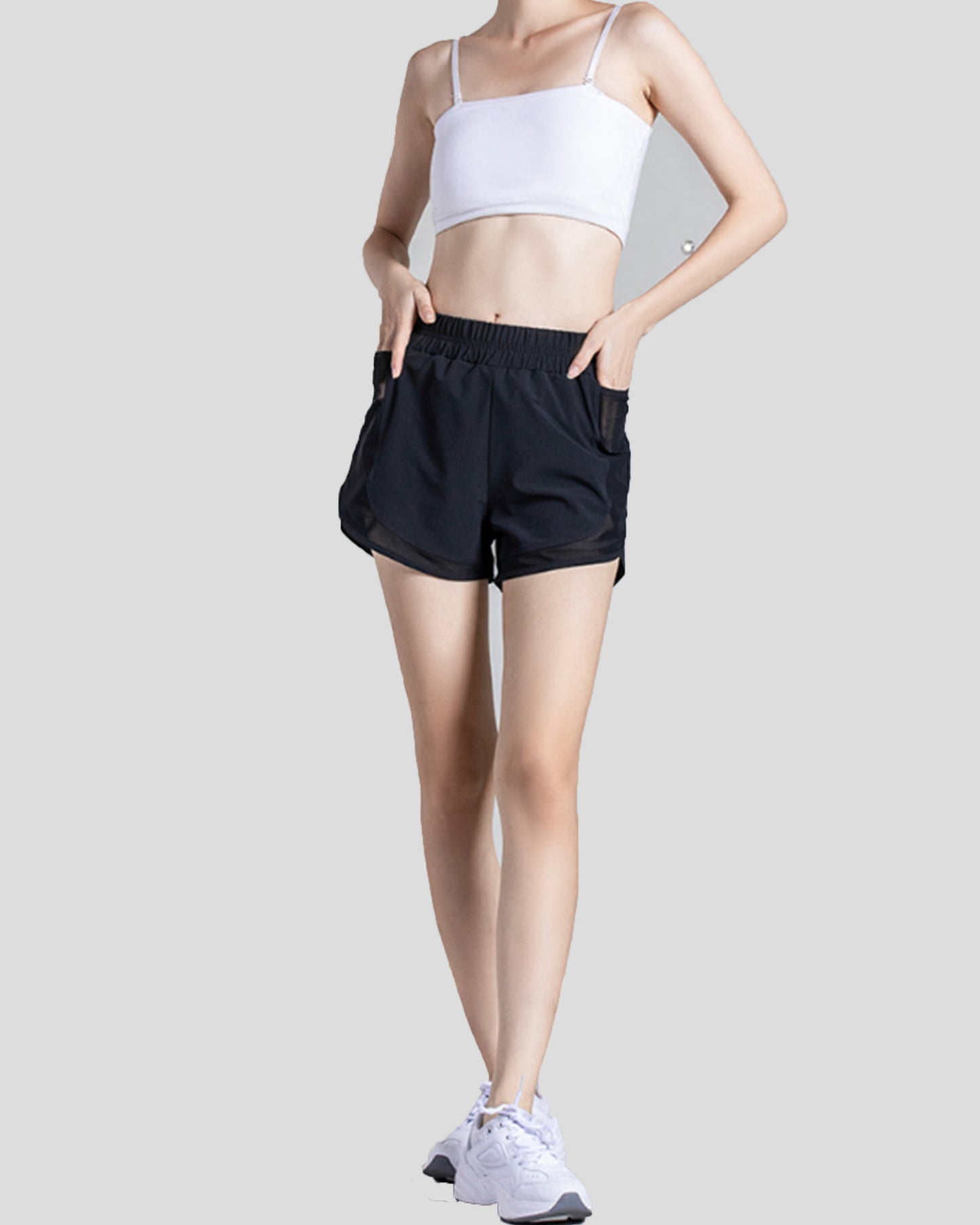Fiasco Mesh Pocket Running Shorts Lined