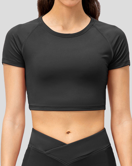 Dyno Raglan Workout Crop Top