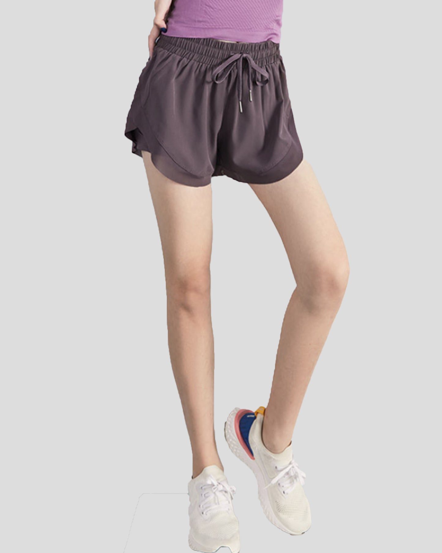 Flutter Mesh Dolphin Running Shorts